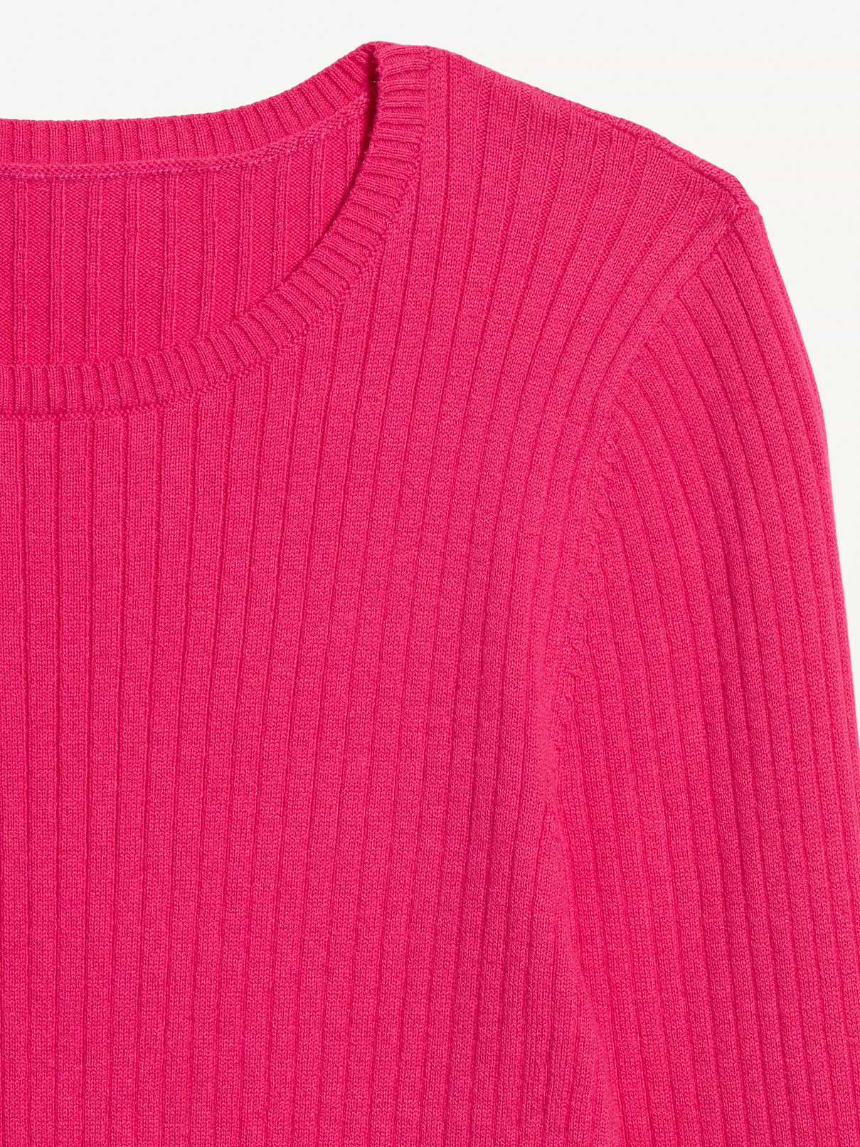 Image 3 of 3, SoSoft Lite Crew-Neck Long-Sleeve Ribbed Sweater