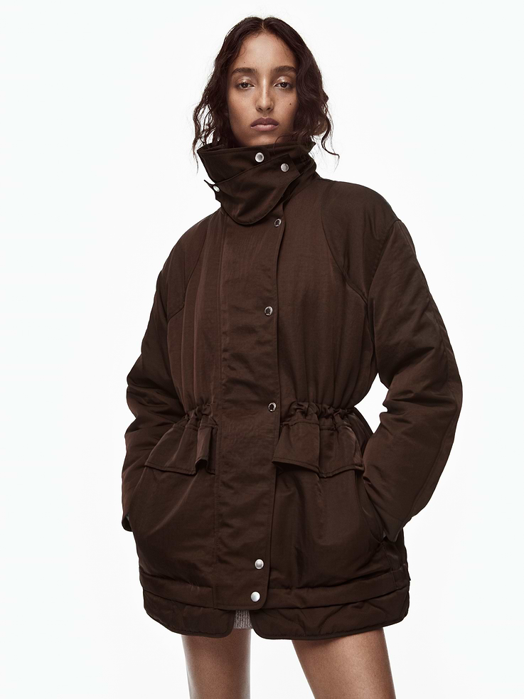 Image 9 of 9, Gap × Victoria Beckham Oversized Parka Jacket