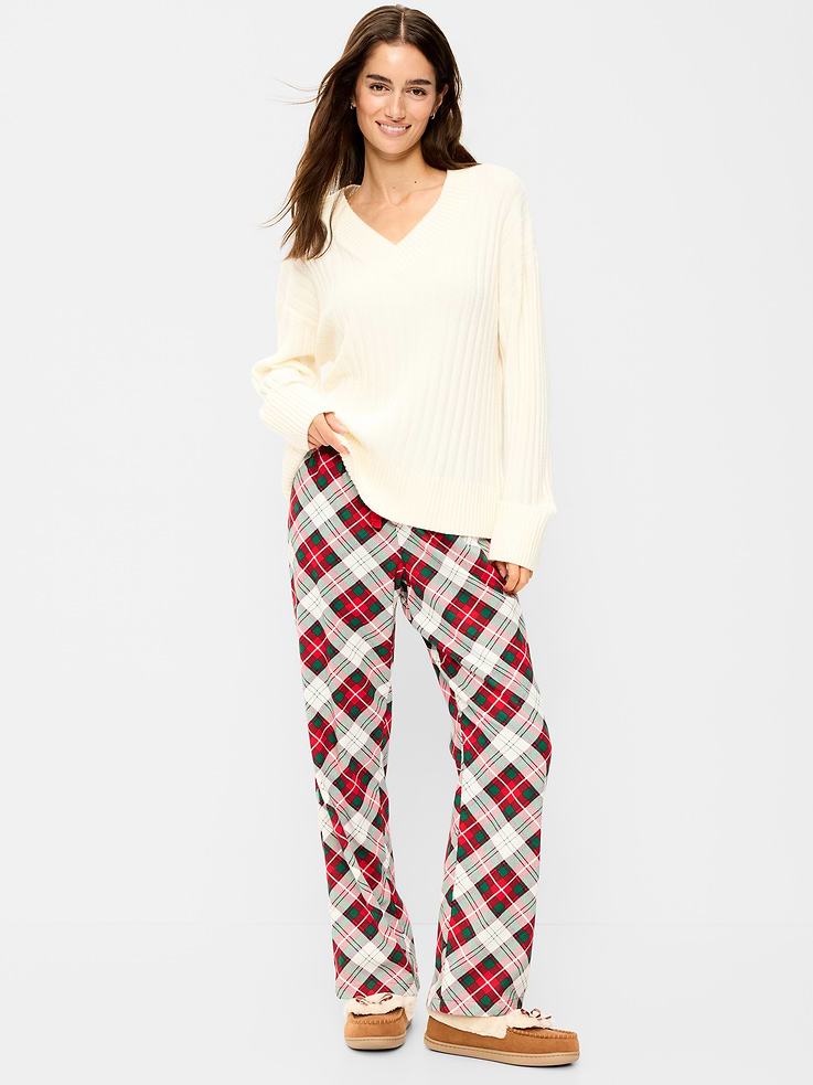 Image 3 de 7, Pantalon de pyjama en flanelle pour femme