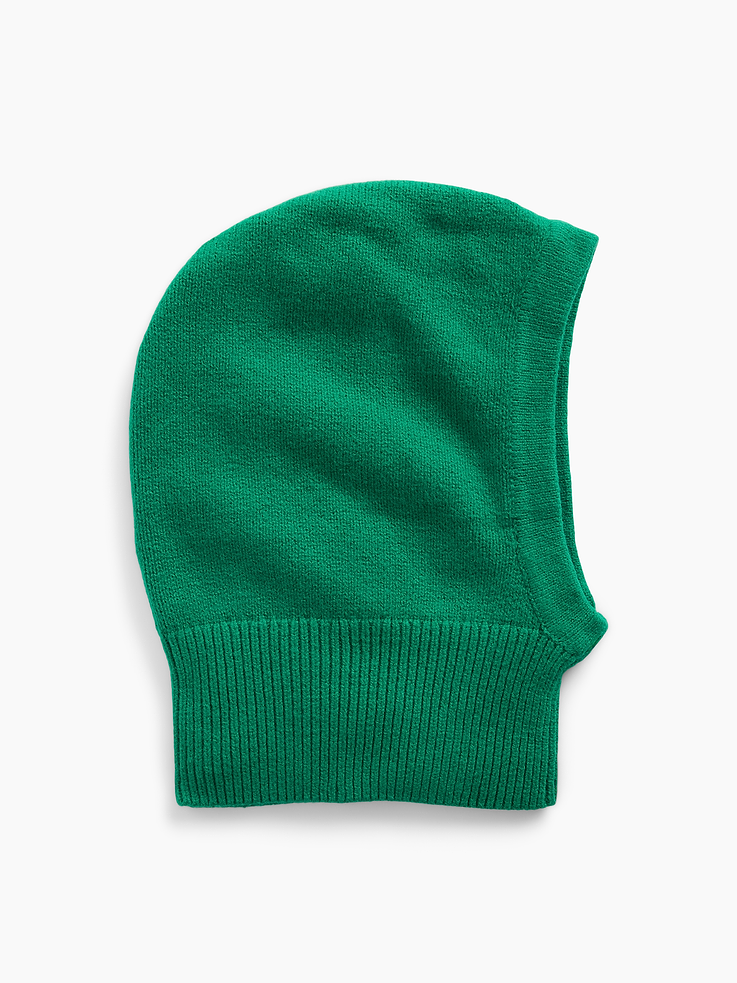 Image 1 of 2, Our bestselling fabric that feels cashmere-soft. Crafted in a midweight plush yarn. Refined with a special brushed technique. It's everyday luxury., Supersoft knit cotton-blend balaclava hood., Ribbed hem., This product was made in a factory that invests in gender equity and women’s empowerment through RISE. Learn more at gapinc.com/equity ., Product #1184965