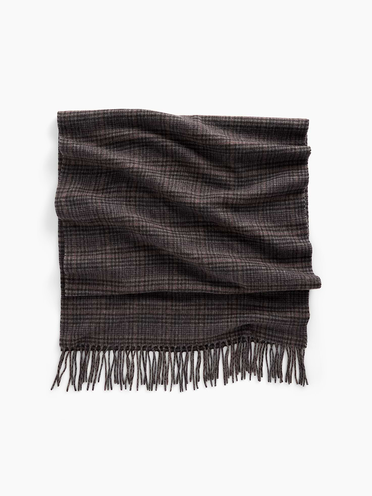 Image 1 of 3, Soft wool-blend scarf., Fringed ends., Product #1185718