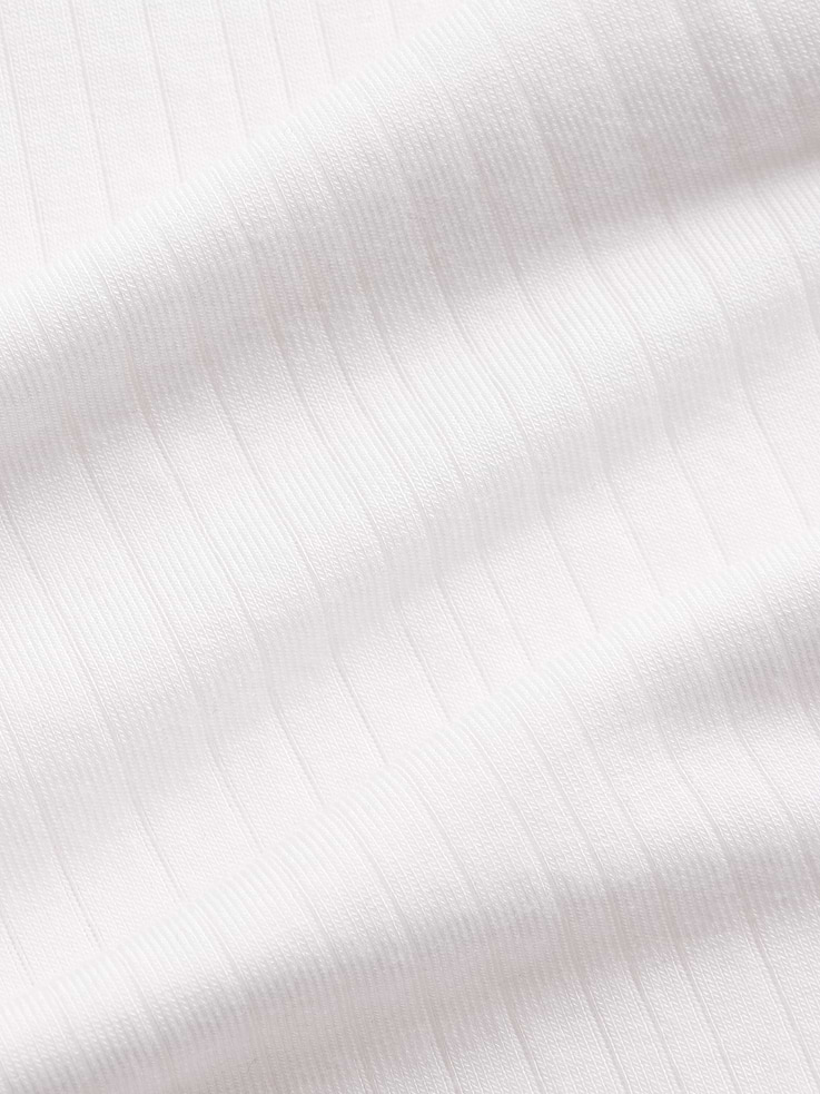 Image 4 of 5, SoftMade Modal Rib Henley PJ Top