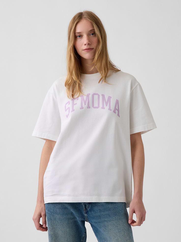 Image 4 of 8, Gap | SFMOMA Logo T-Shirt
