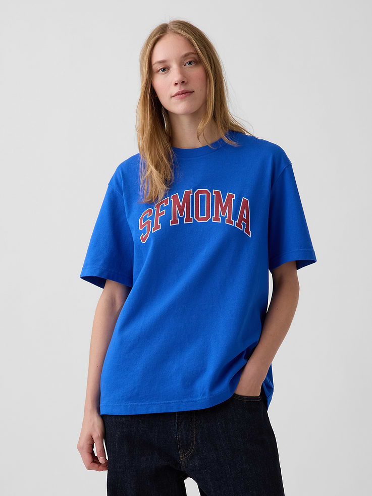 Image 5 of 8, Gap | SFMOMA Logo T-Shirt