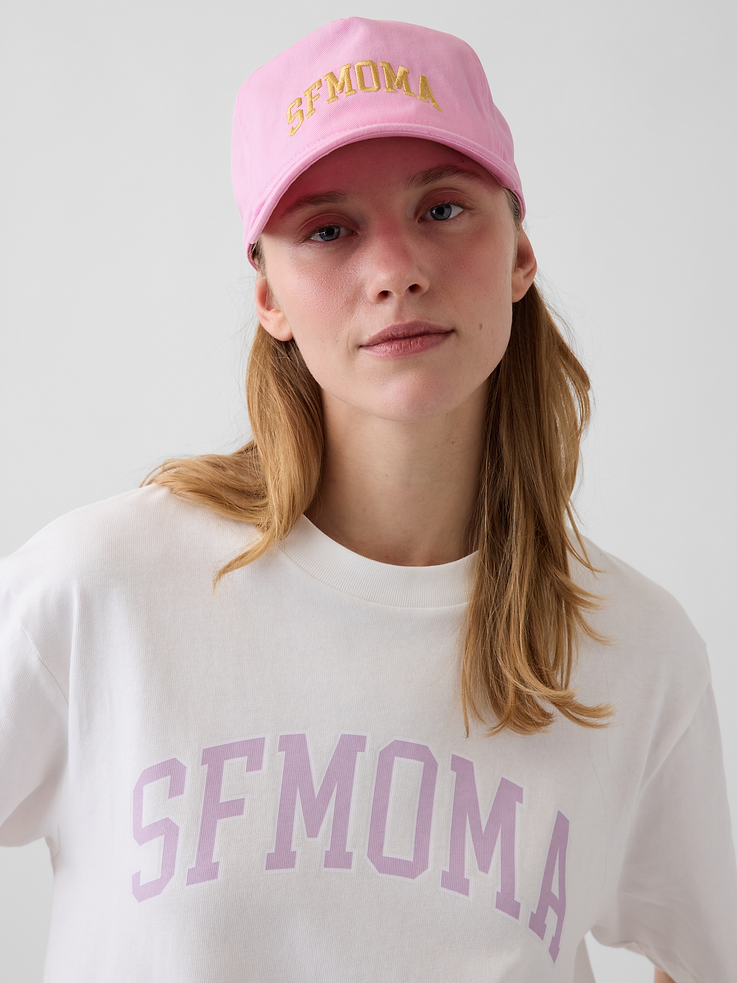Image 2 of 5, Gap | SFMOMA Logo Baseball Hat