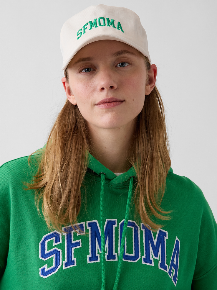 Image 2 of 5, Gap | SFMOMA Logo Baseball Hat