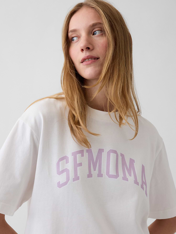 Image 5 of 8, Gap | SFMOMA Logo T-Shirt