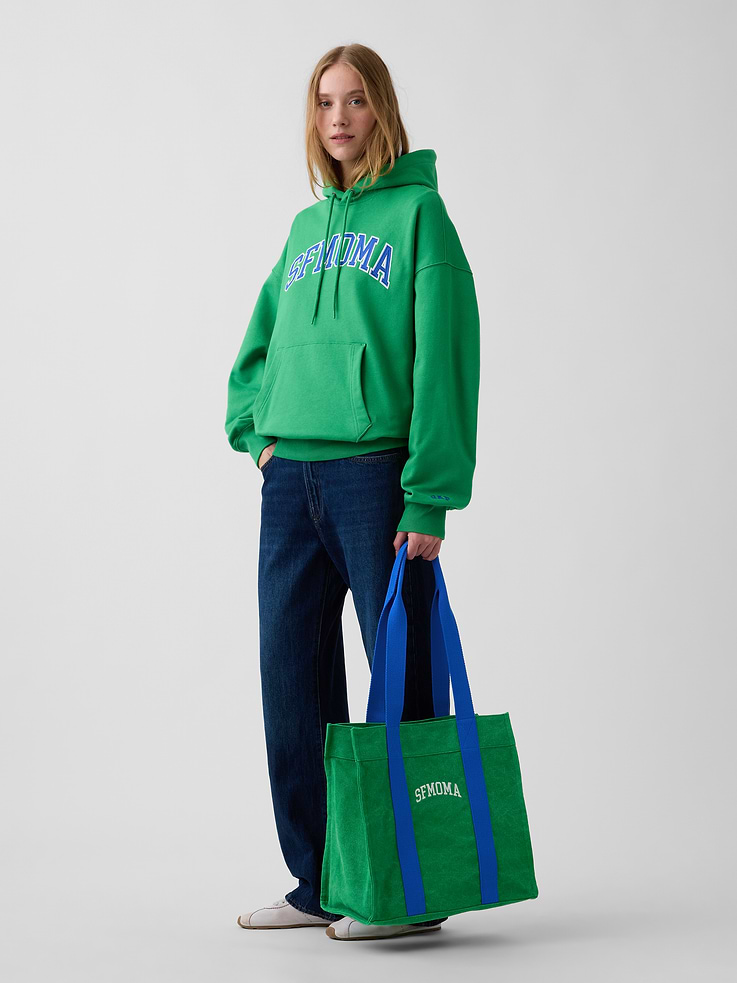 Image 2 of 5, Gap | SFMOMA Logo Tote Bag