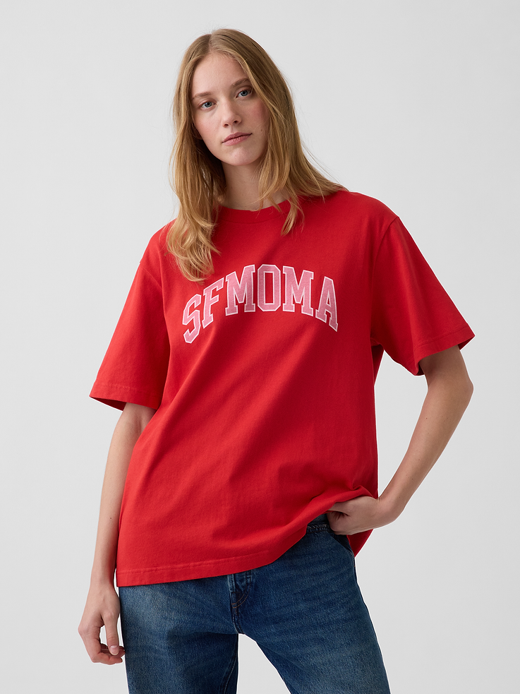 Image 5 of 8, Gap | SFMOMA Logo T-Shirt