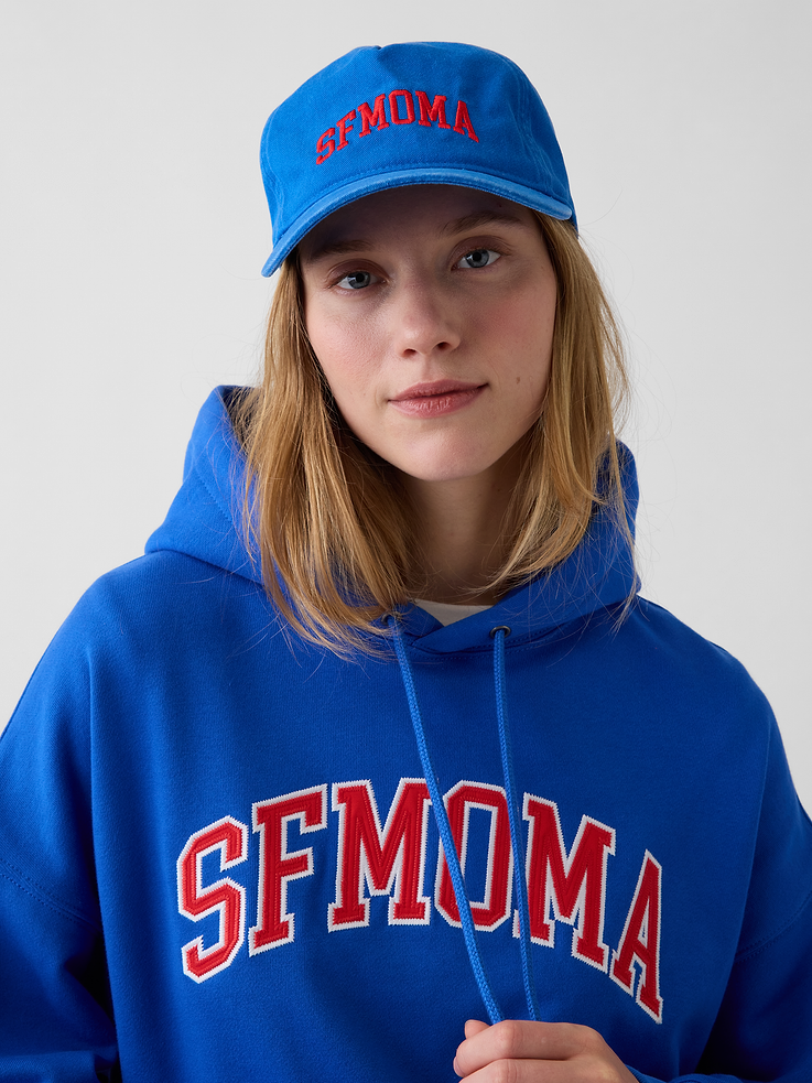 Image 2 of 5, Gap | SFMOMA Logo Baseball Hat