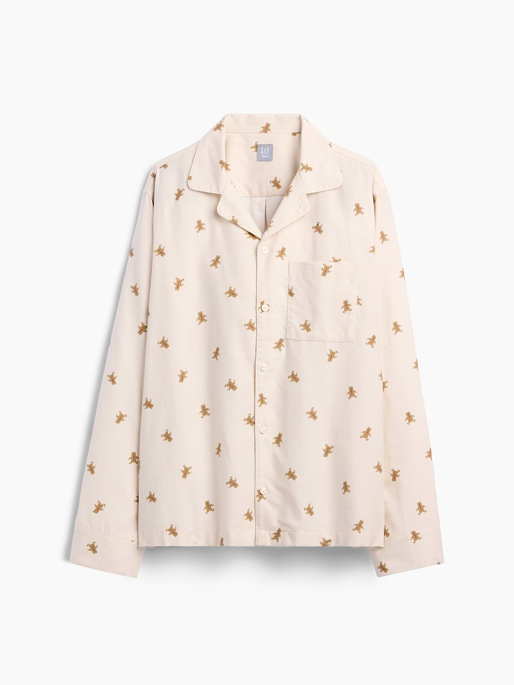 Image 7 of 8, Adult Softest Flannel PJ Shirt
