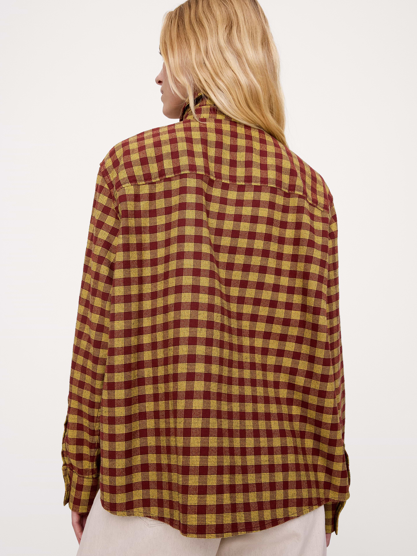 Image 2 of 6, Relaxed Cotton Popover Shirt