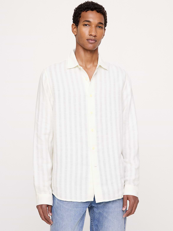 Standard-Fit Textured Shirt