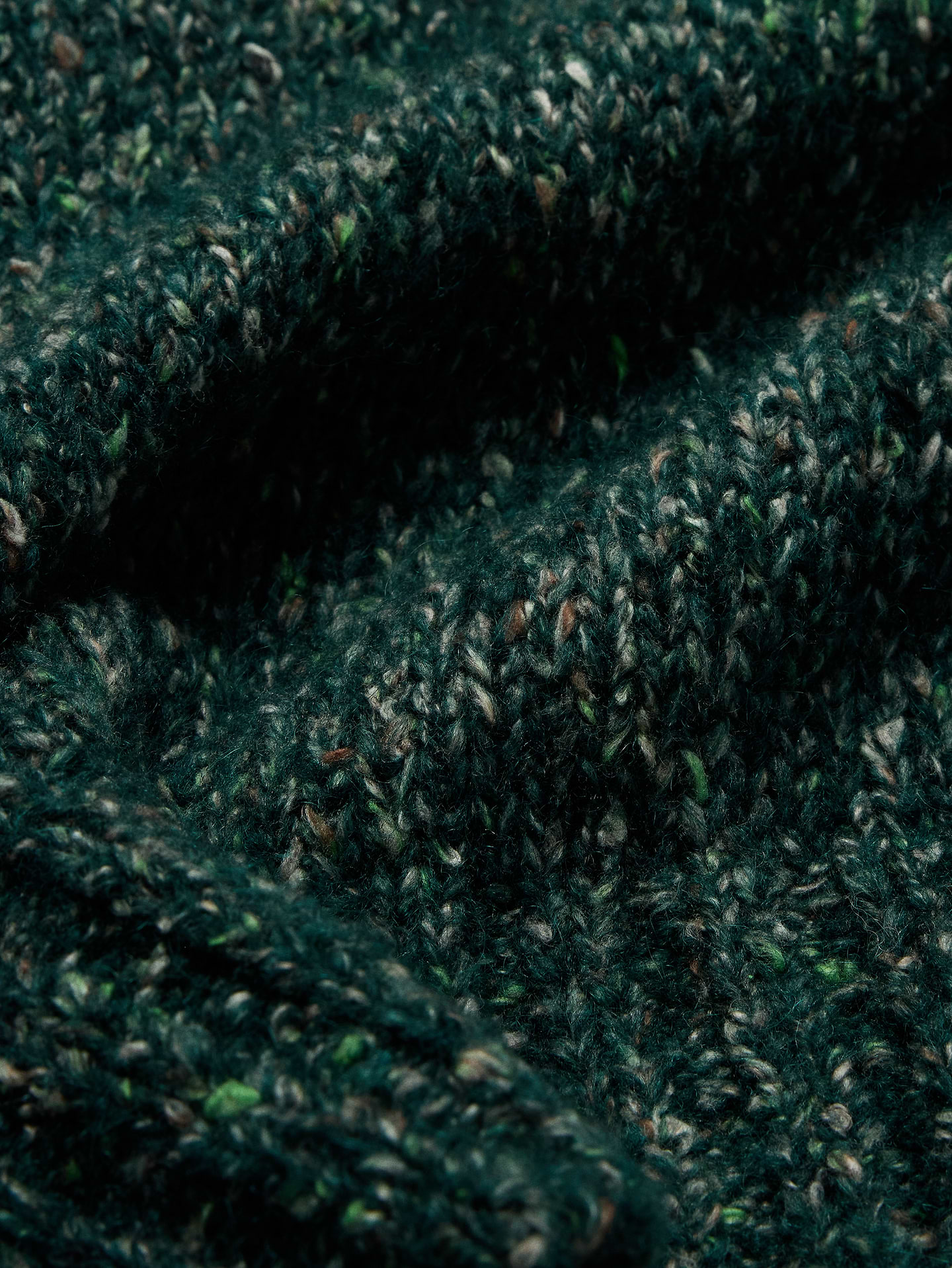 Image 3 of 3, Donegal Turtleneck Sweater
