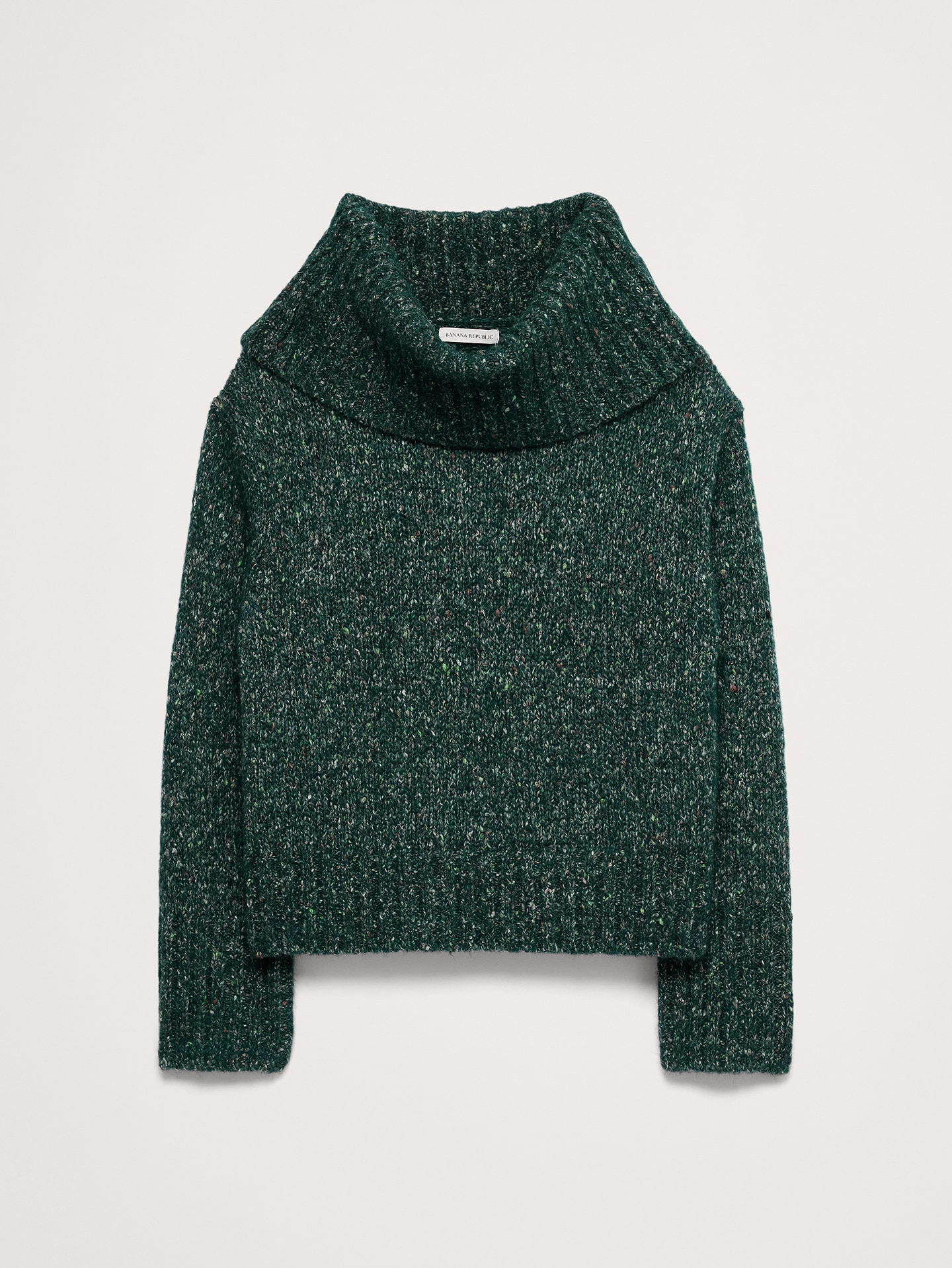 Image 2 of 3, Donegal Turtleneck Sweater