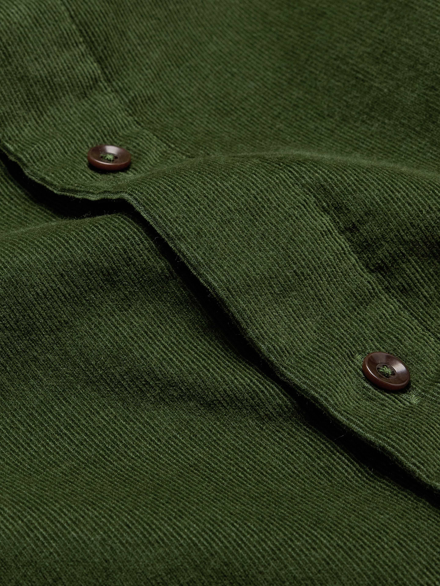 Image 3 of 8, Standard-Fit Lightweight Corduroy Shirt