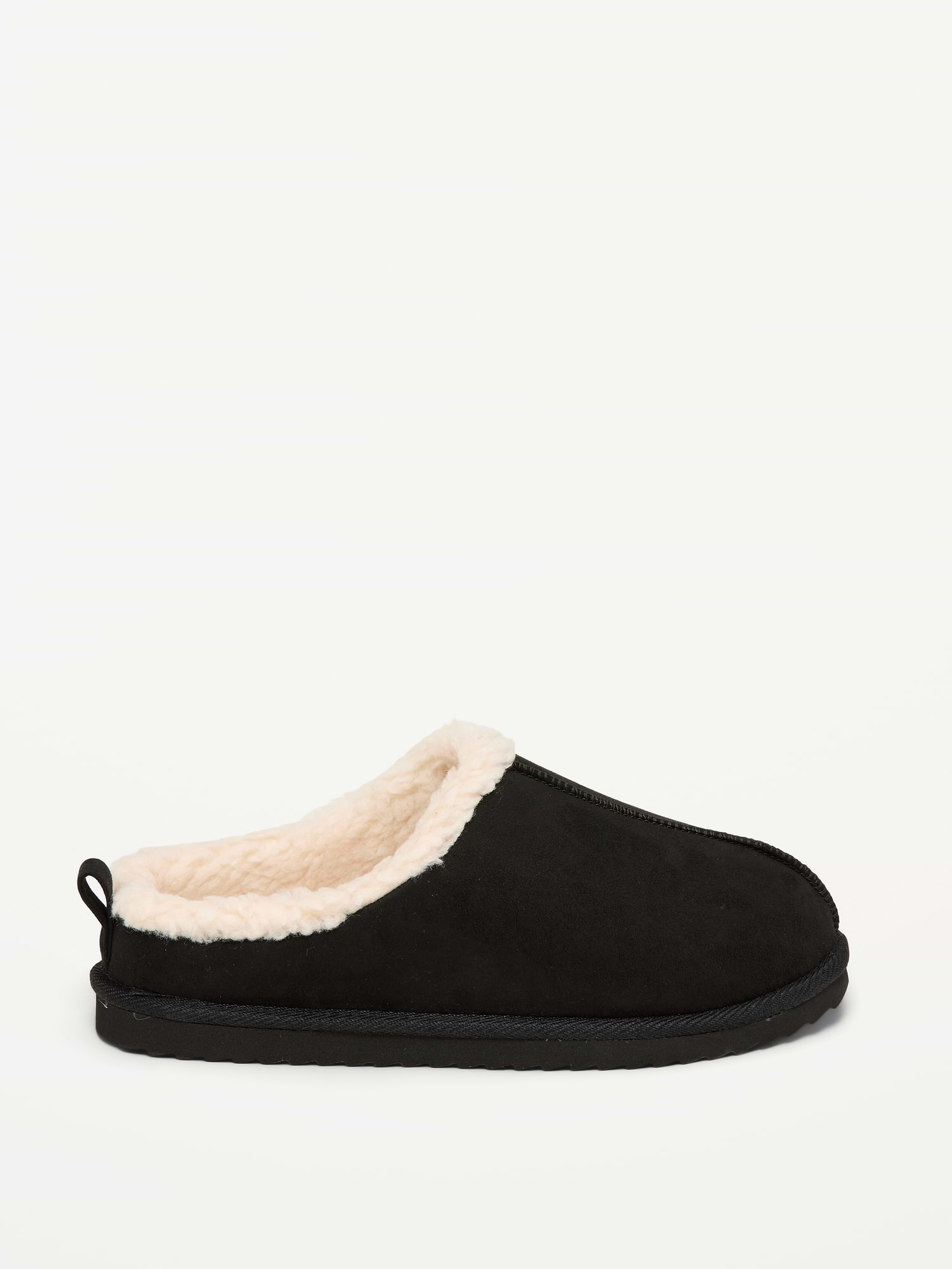 Image 3 of 4, Faux-Suede Mule Slippers for Boys