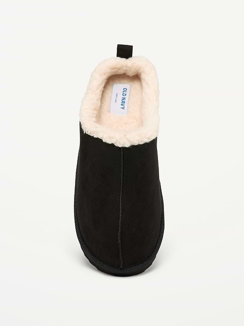 Image 2 of 4, Faux-Suede Mule Slippers for Boys