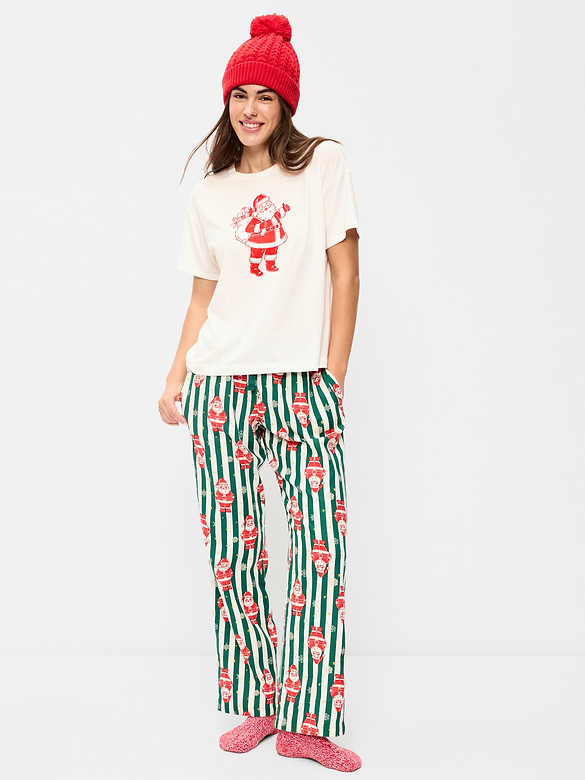 Flannel Pajama Pants for Women