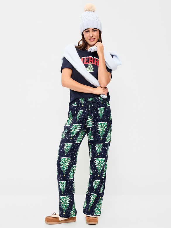 Flannel Pajama Pants for Women