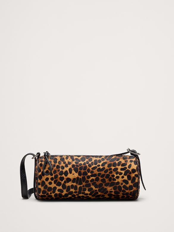 Leather Barrel Bag