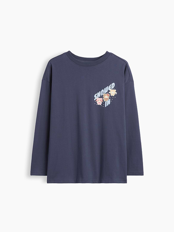 Kids Heavyweight Oversized Graphic T-Shirt