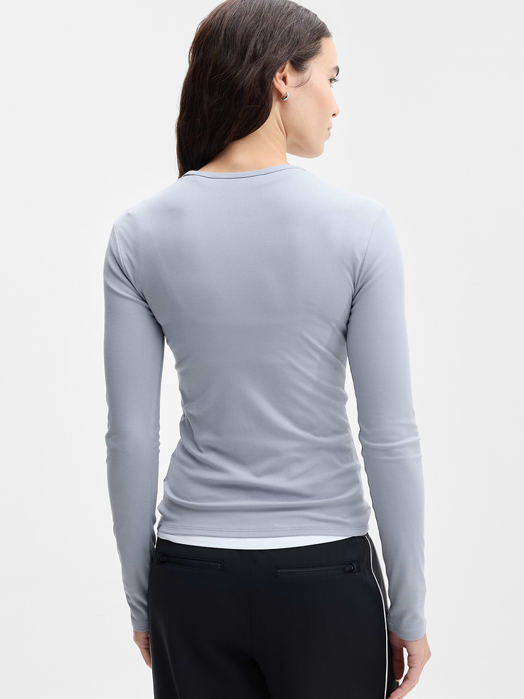 Image 5 of 5, Signature Rib Top