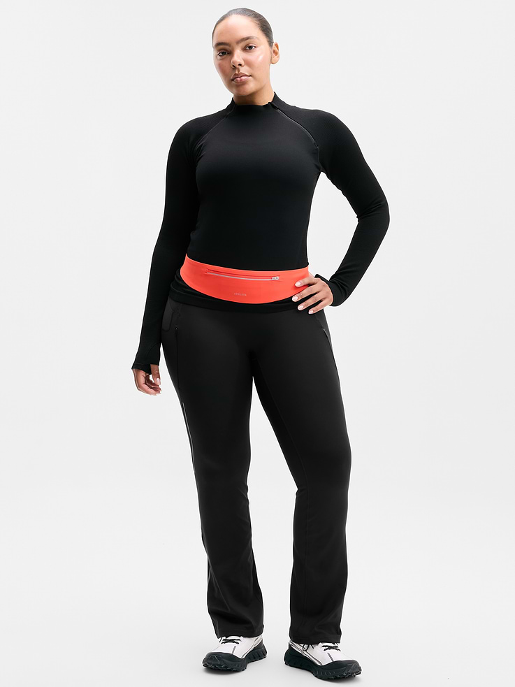 Image 5 of 6, Flurry Seamless Asym Half Zip
