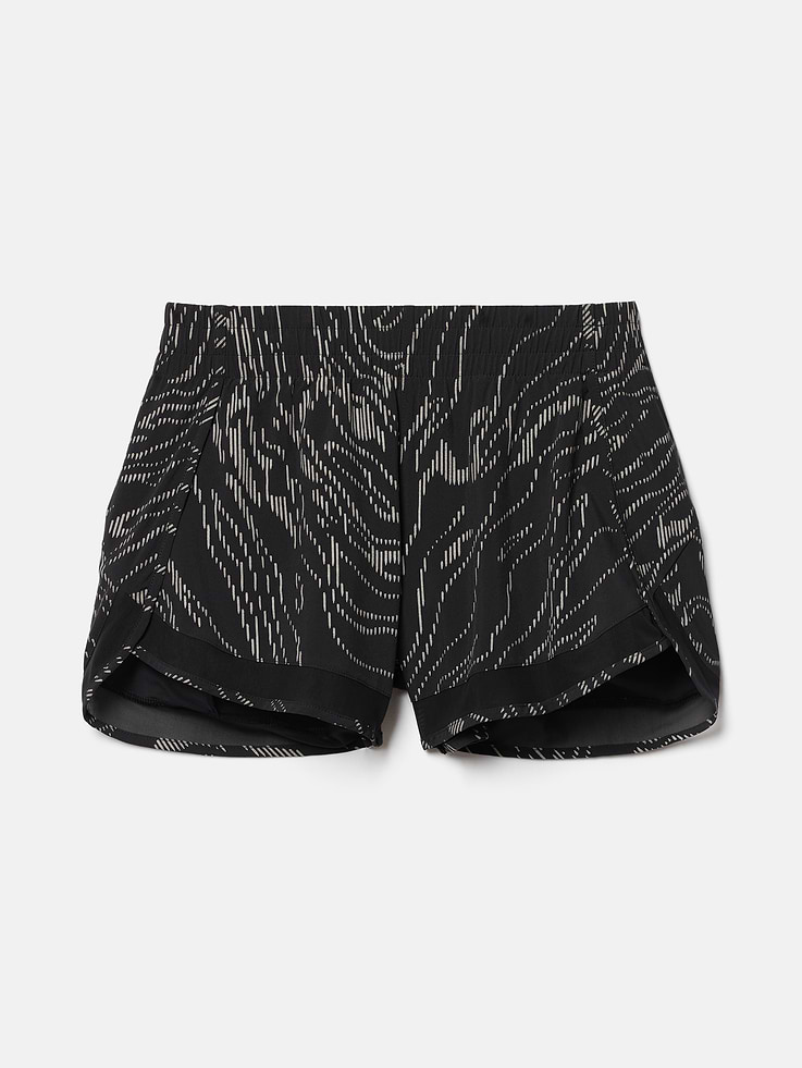 Image 7 of 7, Mesh Racer Run Mid Rise 4" Short
