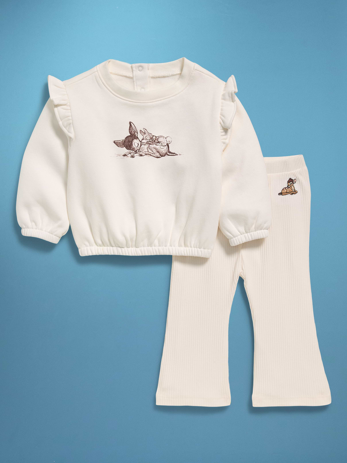 Image 2 of 5, Old Navy x Disney Bambi Sweatshirt and Leggings Set for Baby