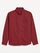 Image 1 of 3, spread collar, long sleeves with buttoned cuffs, patch chest pockets, button-front, Product #1184730