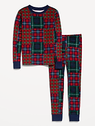Image 2 of 2, Gender-Neutral Printed Snug-Fit Pajama Set for Kids
