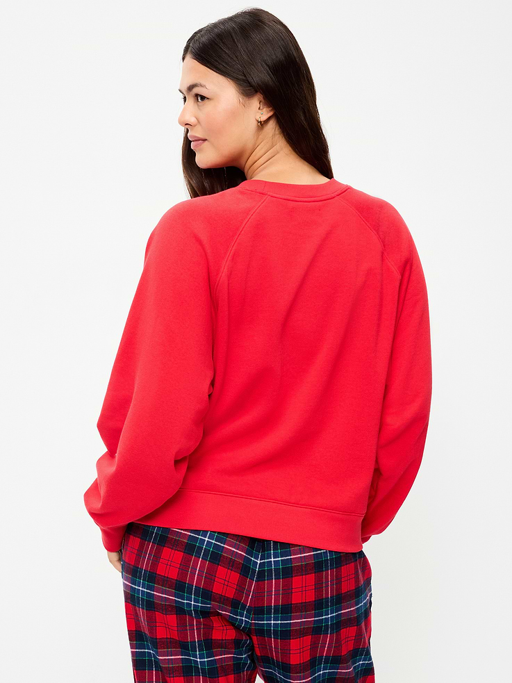 Image 5 of 9, SoComfy Oversized Raglan Sweatshirt