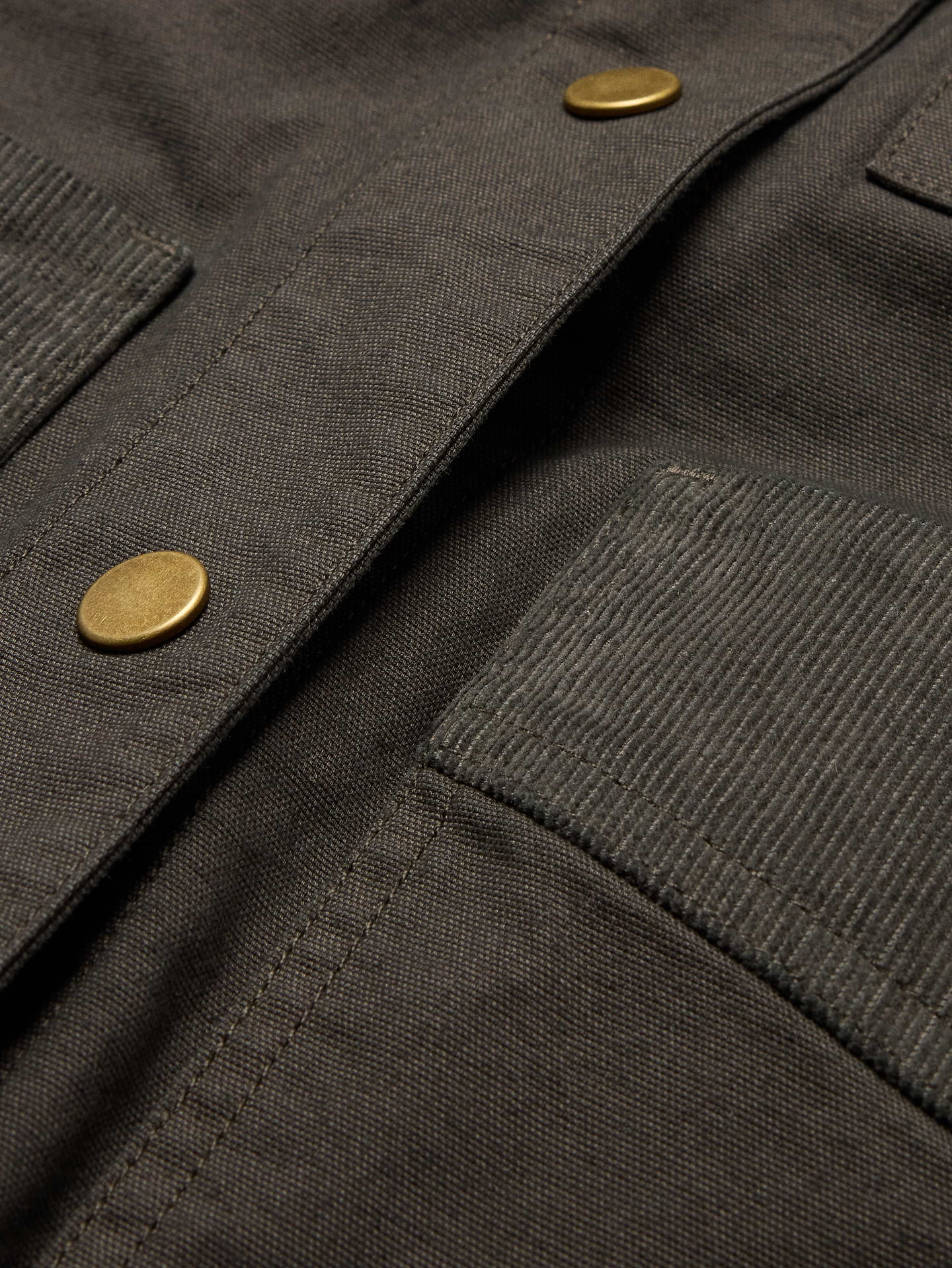 Image 6 de 8, Gilet utilitaire en coton extensible