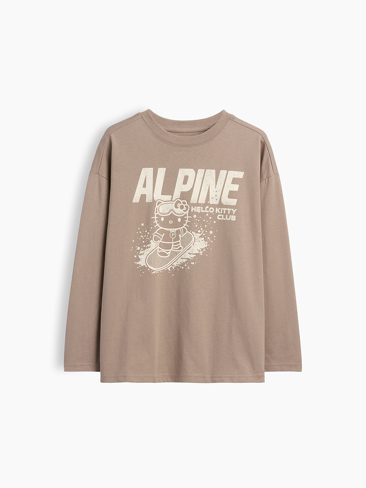 Image 2 of 3, Kids Heavyweight Oversized Graphic T-Shirt