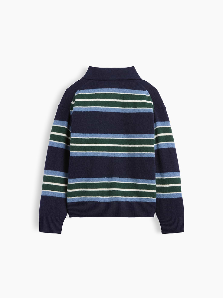 Image 3 of 4, Baby & Toddler CashSoft Polo Sweater