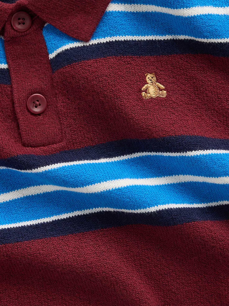 Image 4 of 4, Baby & Toddler CashSoft Polo Sweater