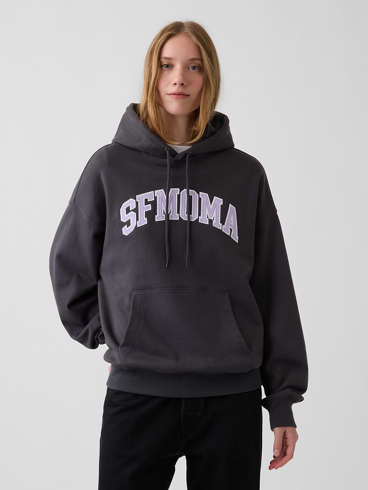 Image 4 of 9, Gap | SFMOMA Heavyweight Hoodie