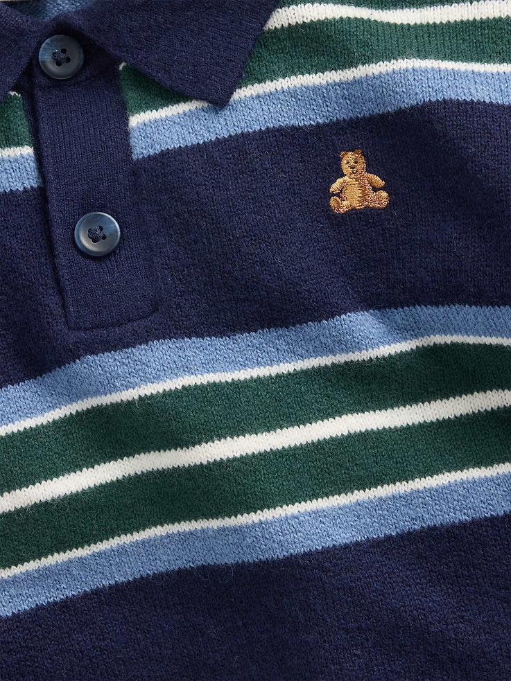 Image 4 of 4, Baby & Toddler CashSoft Polo Sweater