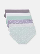 Image 2 of 2, Athleta Girl Right Moves Cotton Bikini Underwear 6-Pack