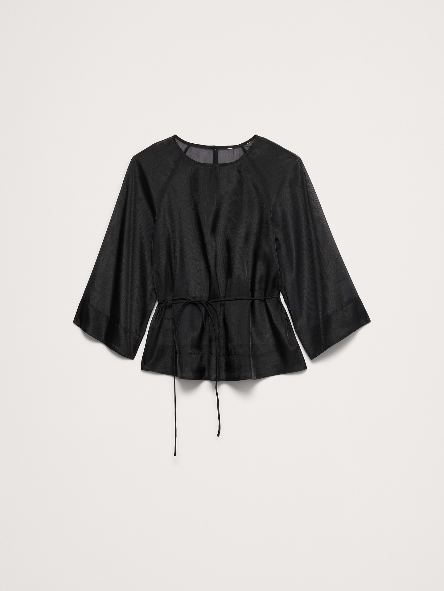 Image 6 of 8, Organza Peplum Top