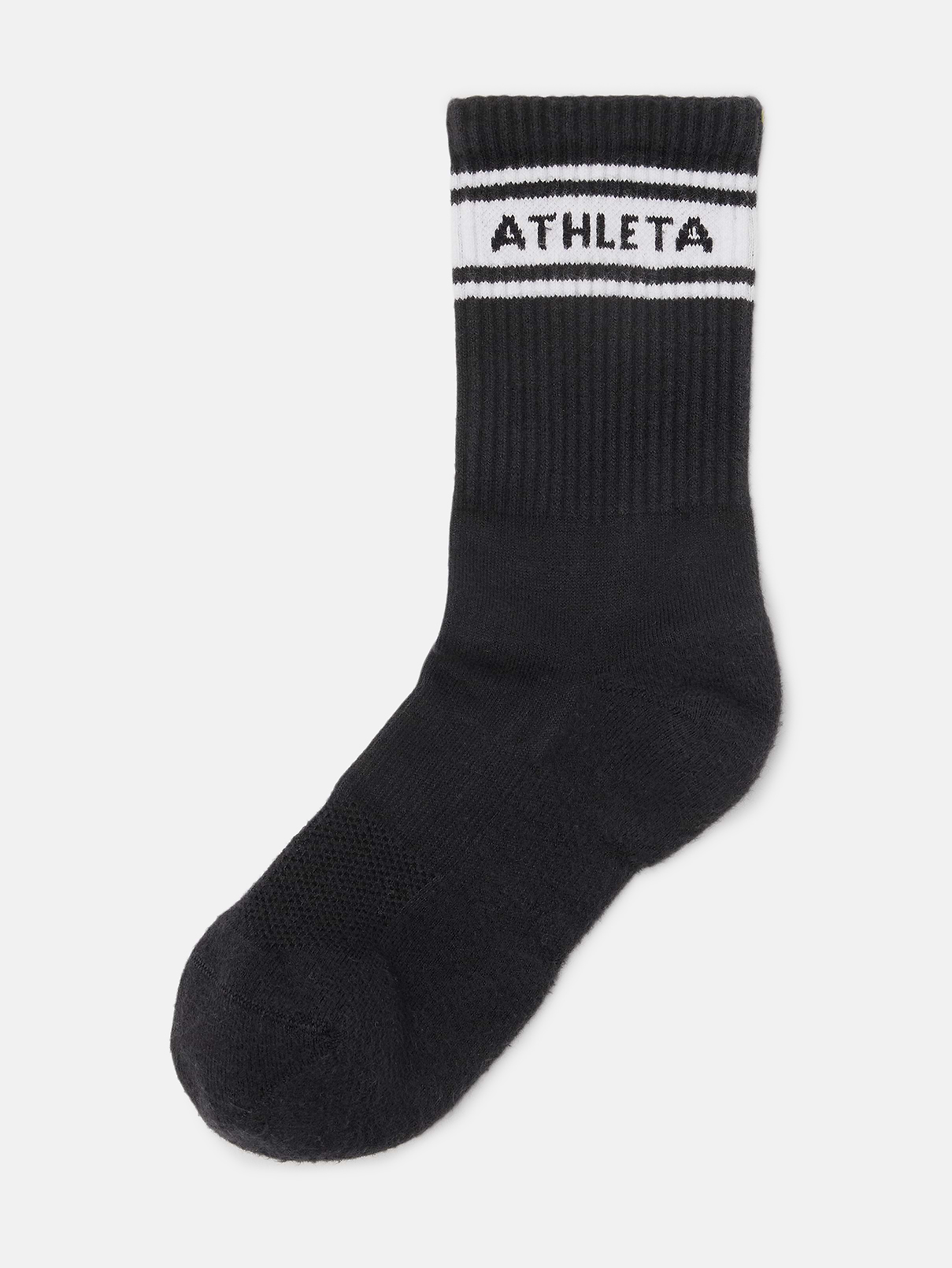 Image 1 of 3, FOR: Life on and off the mat, FEEL: Cotton-stretch feels plush and holds tough from wash to wear, FAVE: Lofty terry fabrication cushions the heel and ball of your foot, Ribbing provides extra comfort, Product #599235