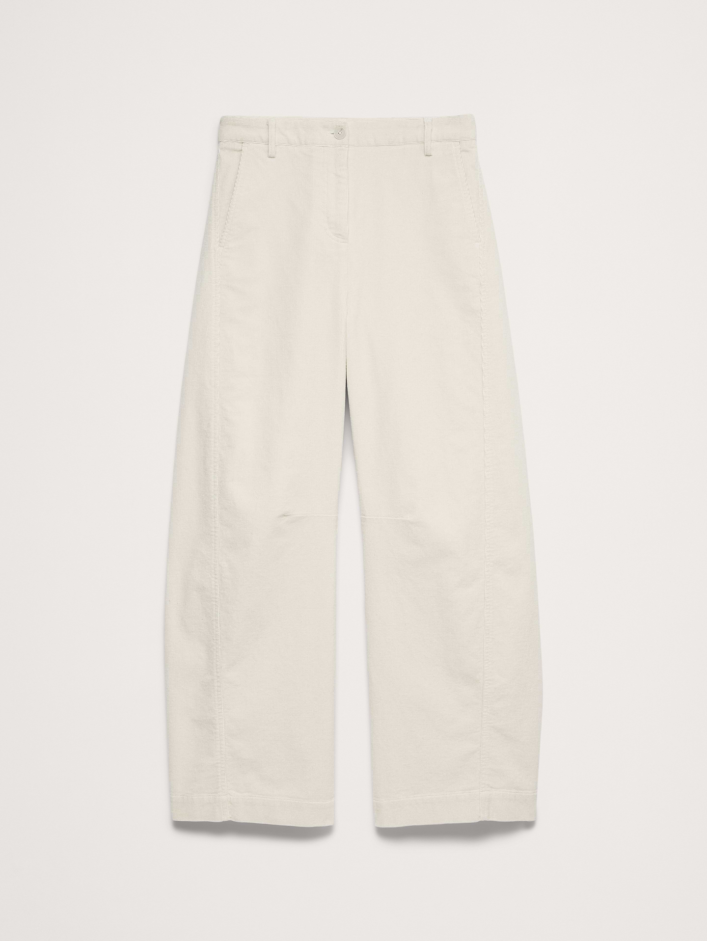 Image 5 of 8, High-Rise Corduroy Barrel Pant