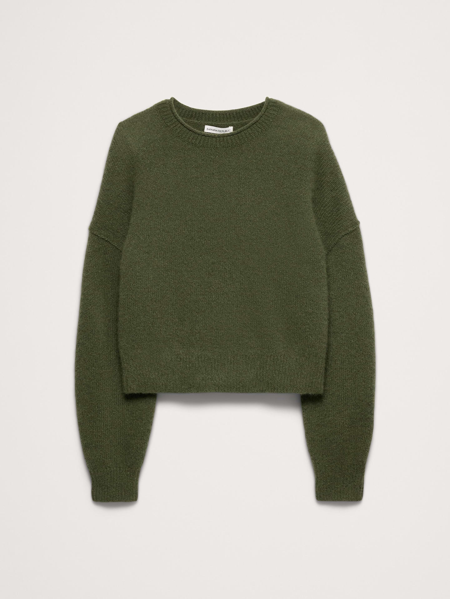 Image 6 of 6, Cashmere-Silk Roll-Neck Sweater