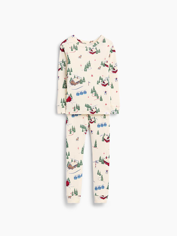 Kids & Baby Organic Brushed Cotton PJ Set
