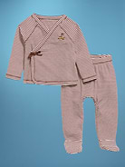 Image 2 of 4, Old Navy x Disney Bambi Wrap-Front Top and Footed Pants Set for Baby