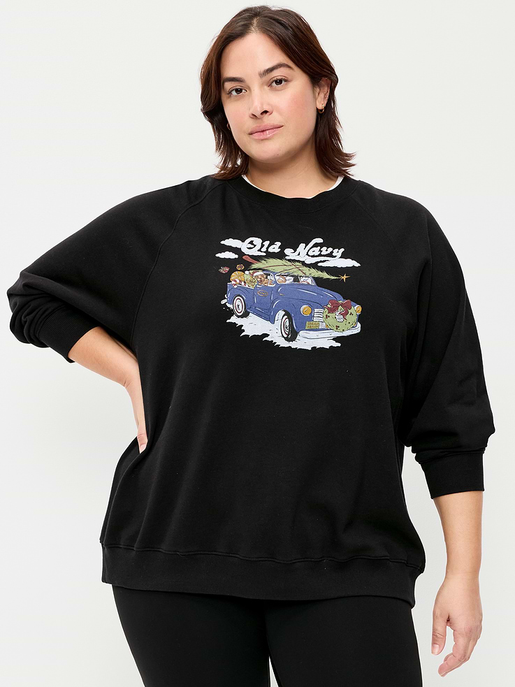 Image 4 of 7, SoComfy Oversized Tunic Sweatshirt