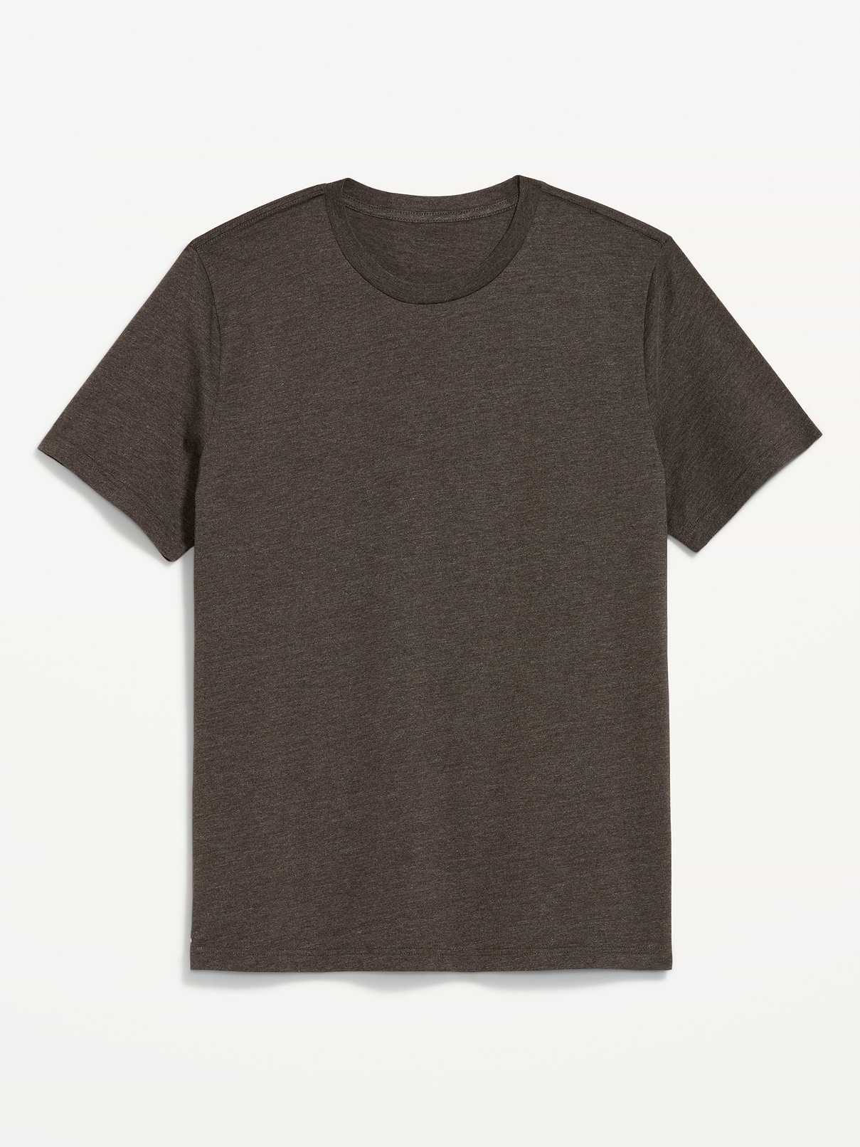 Image 1 of 2, rib-knit crew neck, short sleeves, Product #687821