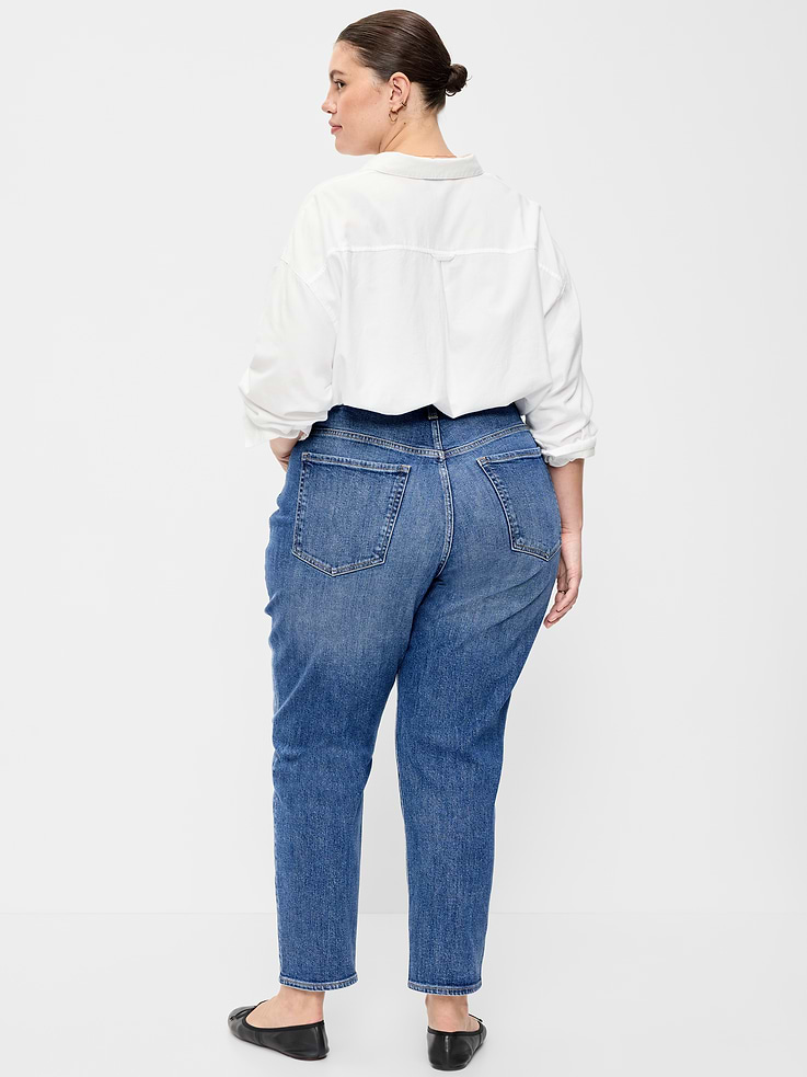 Image 8 de 8, Jean OG profilé droit à taille haute longueur cheville