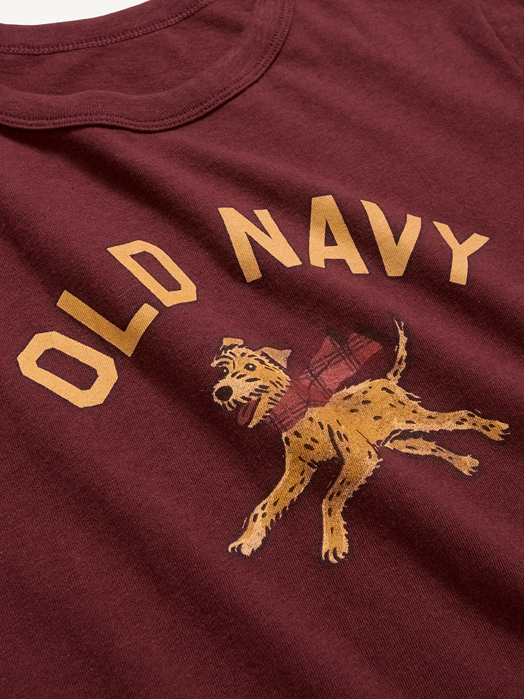 Image 5 of 9, EveryWear Crew-Neck Graphic T-Shirt